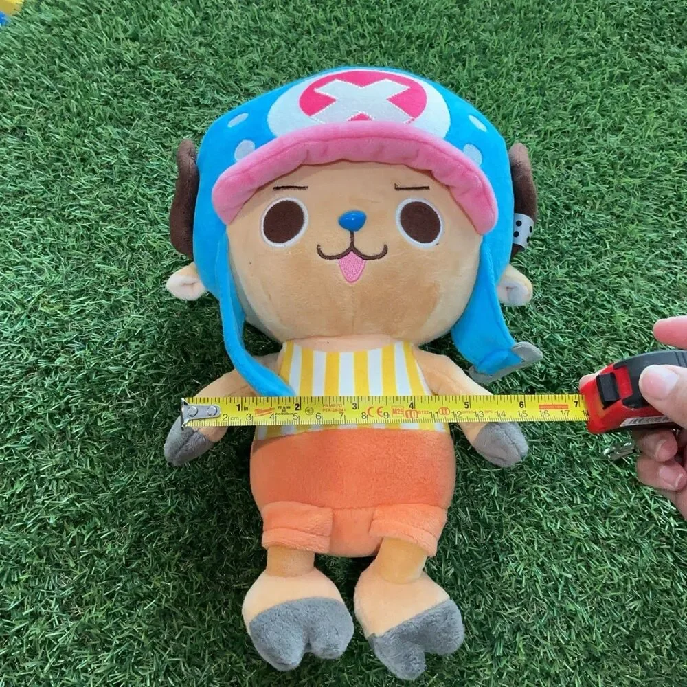 One Piece Tony Tony Chopper Plush 11” Blue Hat Anime Character Stuffed Toy